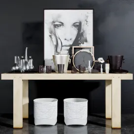 Decorative console table